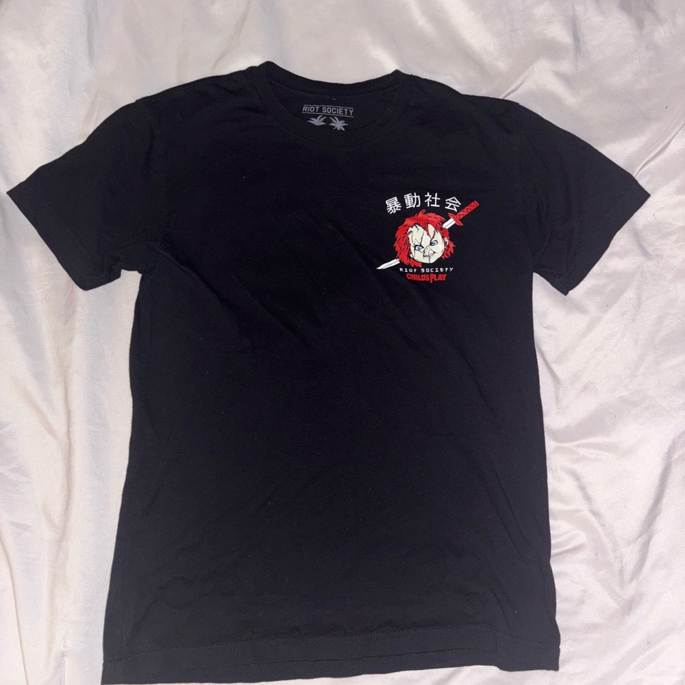 Men's Black T-Shirt by